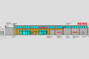 Skizze REWE Neuenstein